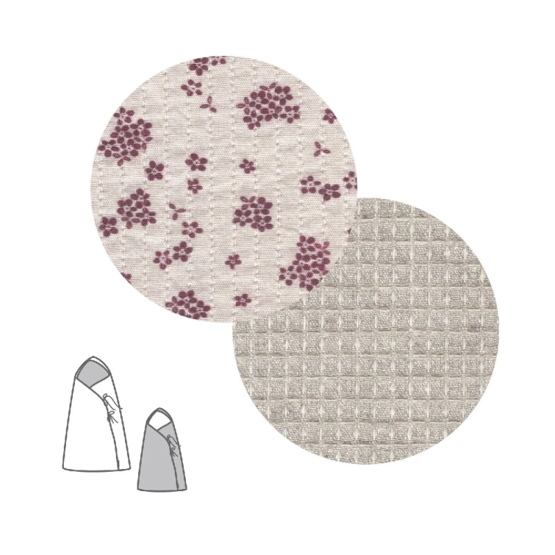 Saco Capazo Cruzado Reversible Naturale de Norababybags Saco Capazo Cruzado Reversible Naturale de Norababybags