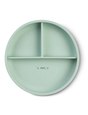 Plato con secciones Silicona de Saro