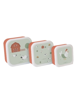 Set 3 cajas almuerzo de Saro