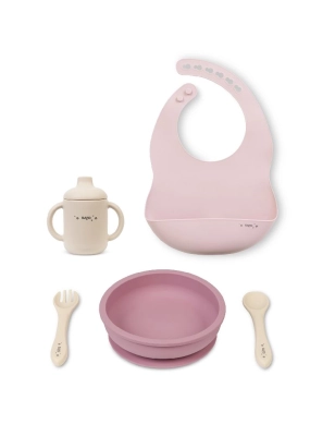 Vajilla 5 piezas de Saro Blossom