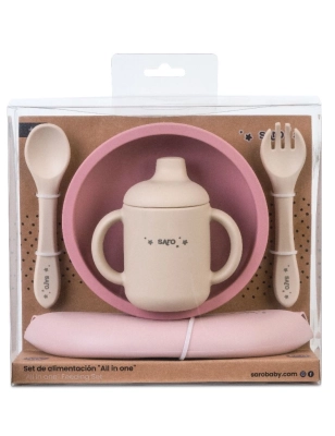 Vajilla 5 piezas "Food & Fun" de Saro