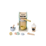 Set cafetera de madera de Saro
