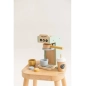 Set cafetera de madera de Saro