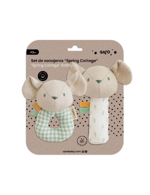 Set Sonajeros Spring Cottage de Saro