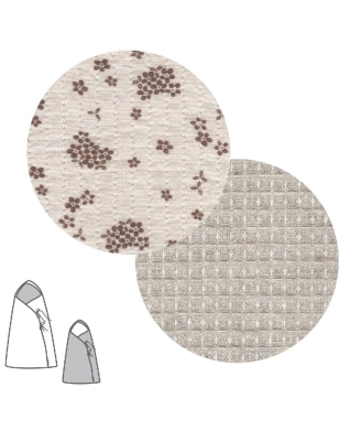 Saco Capazo Cruzado Reversible Naturale de Cambrass