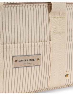 Bolsa Nevera Tea Stripe de Konges Slojd