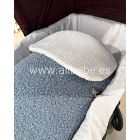 Saco cuco Blauet Borrego de Giraffa Bianca e Blu