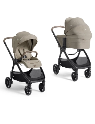 Coche dúo Valora XL de Joie Sandstone