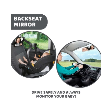 Espejo seguridad para asiento trasero de Chicco