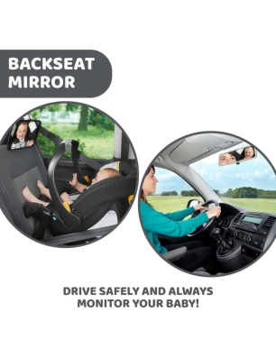 Espejo seguridad para asiento trasero de Chicco