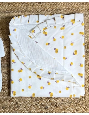 Toquilla Fruit de Giraffa Bianca e Blu