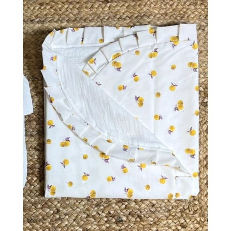 Toquilla Fruit de Giraffa Bianca e Blu