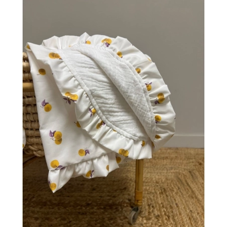 Toquilla Fruit de Giraffa Bianca e Blu