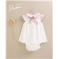 Vestido Plumeti Volante Cuello  De Dadati