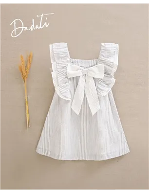 Vestido Lazo Espalda  De Dadati
