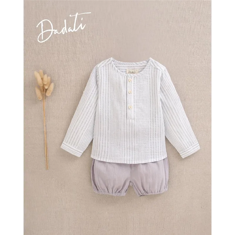 Conjunto Camisa Y Short Bombacho De Dadati