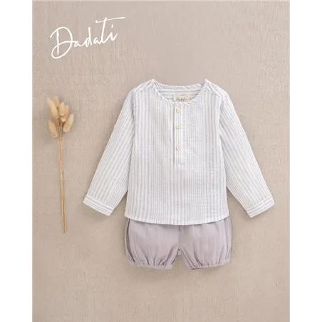 Conjunto Camisa Y Short Bombacho De Dadati