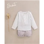 Conjunto Camisa Y Short Bombacho De Dadati