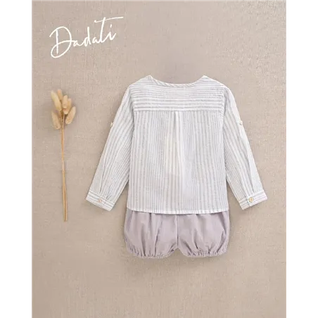 Conjunto Camisa Y Short Bombacho De Dadati