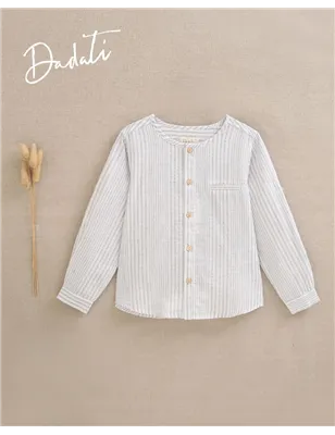 Camisa Cuello Redondo De Dadati