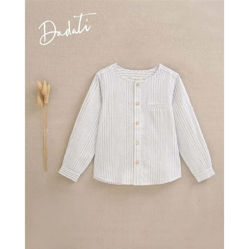 Camisa Cuello Redondo De Dadati