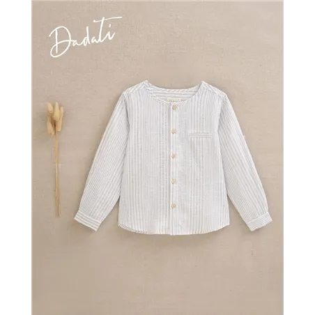 Camisa Cuello Redondo De Dadati