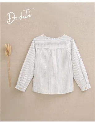 Camisa Cuello Redondo De Dadati