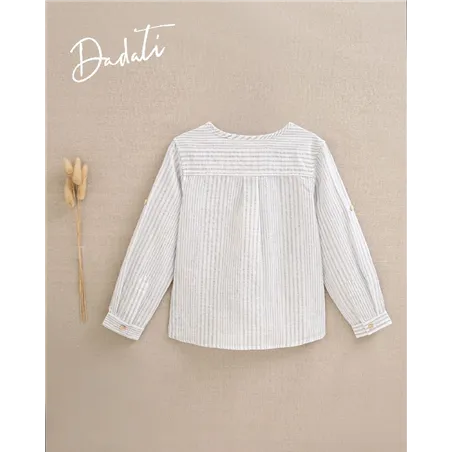 Camisa Cuello Redondo De Dadati