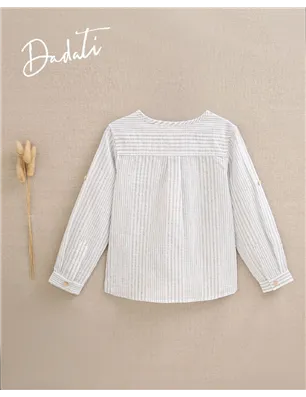 Camisa Cuello Redondo De Dadati
