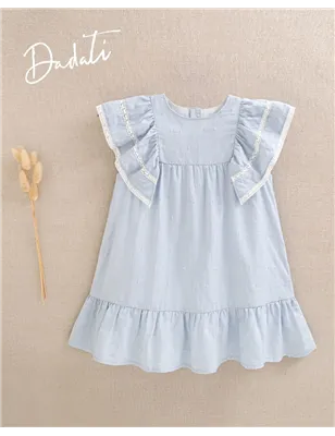 Vestido Jaretas Pechera De Dadati