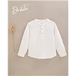 Camisa Cuello Redondo  De Dadati