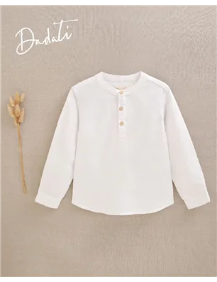 Camisa Cuello Redondo  De Dadati