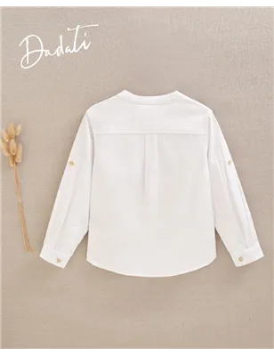 Camisa Cuello Redondo De Dadati