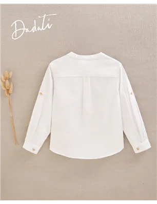 Camisa Cuello Redondo  De Dadati