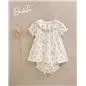 Vestido Con Braguita Y Volante  De Dadati