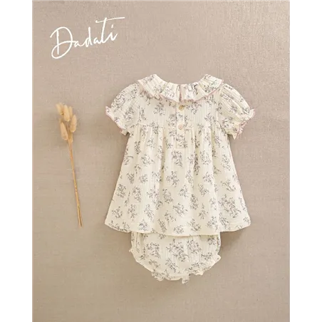 Vestido Con Braguita Y Volante De Dadati