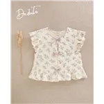 Blusa Flores Lazos De Dadati