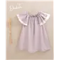 Vestido Con Manga Y Volante Floral De Dadati