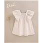 Vestido Raya Con Detalle De Dadati