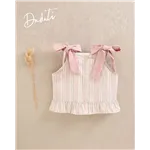 Blusa Raya Con Tirante Lazo  De Dadati