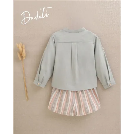 Conjunto Camisa Con Short  De Dadati