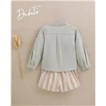 Conjunto Camisa Con Short  De Dadati