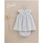 Vestido Con Braguita Y Lazo En Cuello  De Dadati