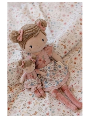 Muñeca Rosa Blandita Mediana de Little Dutch