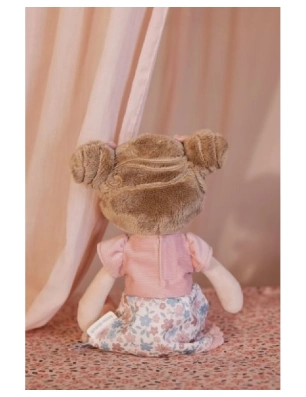 Muñeca Rosa Blandita Mediana de Little Dutch