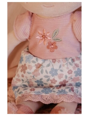 Muñeca Rosa Blandita Mediana de Little Dutch
