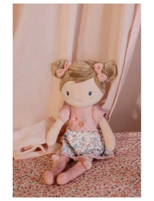 Muñeca Rosa Blandita Mediana de Little Dutch