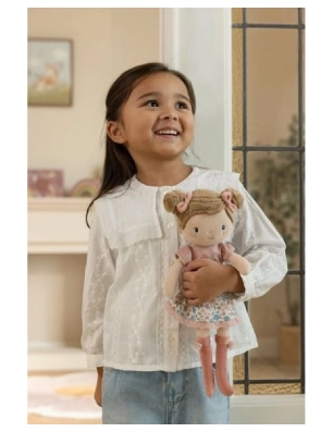 Muñeca Rosa Blandita Mediana de Little Dutch