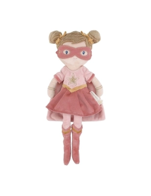 Muñeca Rosa Superheroina de Little Dutch