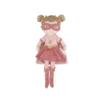Muñeca Rosa Superheroina de Little Dutch